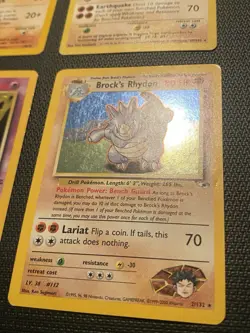 Lot of Vintage Pokemon TCG Cards 1st edition shadowless - Image 2