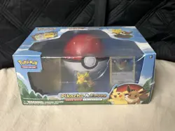 POKEMON Pikachu & Eevee Pokeball Collection 820650804076 - Image 1