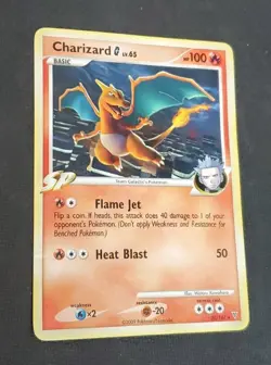 Pokemon TCG: Charizard (G Lv. 65) 20/147 Supreme Victors Set - Damaged *READ* - Image 4