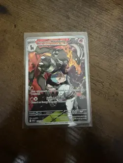 Pokemon TCG Team Rockets Houndoom 191/182 Illustration Rare Destined Rivals NM - Image 1