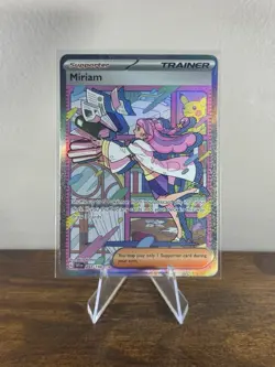 Pokemon SV01 Scarlet & Violet Trainer Miriam Special Illustration Rare Holo 251 - Image 1