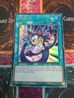 Yugioh Mimicat SS01-ENV03 Ultra Rare 1st Edition Near Mint - Image 1