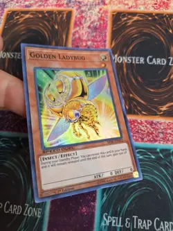 Yugioh Golden Ladybug SBTK-EN022 Super Rare 1st Edition Near Mint - Image 2