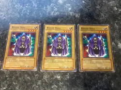 3X Rogue Doll SDK-008 - Yugioh Yu Gi Oh! 3 Playset - Image 1