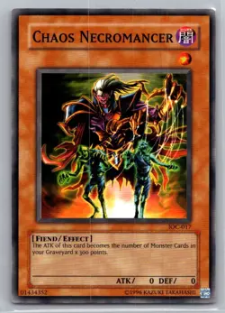 Invasion of Chaos #IOC-017 Chaos Necromancer - VG - Image 1
