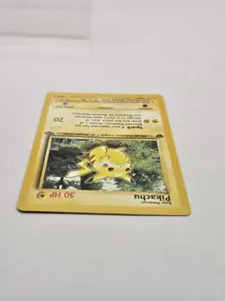 Pokemon Pikachu Jungle 1st Edition Card 60/64 Wizards W Gold Stamp - Image 5