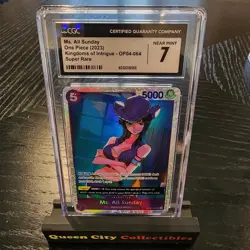 MS. ALL SUNDAY - CGC 7 - 2023 ENG ONE PIECE KINGDOMS OF INTRIGUE - OP04-064 SR - Image 1