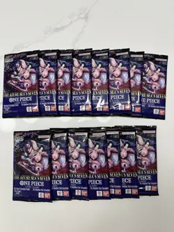 One Piece OP-14 The Azure Sea’s Seven Booster Pack New Sealed Lot Of 15 - Image 1