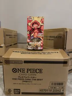 ONE PIECE Card Game THE BEST PRB-01 Booster Box Japanese Factory Sealed NEW - Image 2