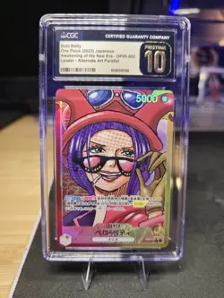 Belo Betty OP05-002 Alt Art Awakening New Era 2023 One Piece Japanese GCG 10 - Image 1