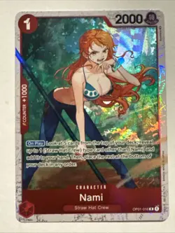 NAMI OP01-016 ULTRA DECK ST10 One Piece THE THREE CAPTAINS English - Image 1