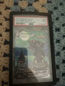 Pokemon 2021 Umbreon VMAX 215/203 Alt Art Secret Rare Evolving Skies PSA 9 - Image 1