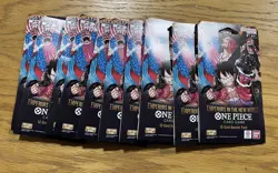 One Piece Op-09 Emperors In The New World Sleeved Booster Pack English Lot Of 10 - Image 1