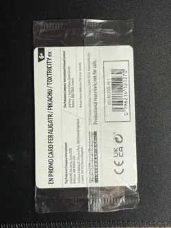 2024 Pokemon Illustration Contest SEALED! Feraligatr, Pikachu & Toxtricity EX - Image 2