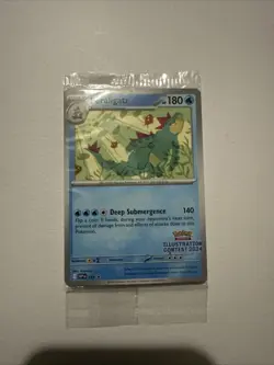 Pokemon Illustration Contest 2024 Promo SEALED Feraligatr Pikachu & Toxtricity - Image 1