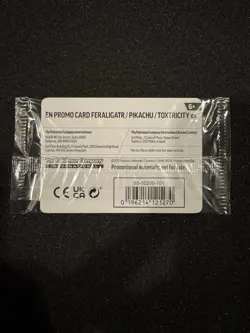 2024 Pokemon Illustration Contest SEALED! Feraligatr, Pikachu & Toxtricity EX - Image 2