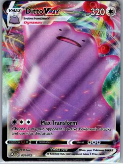 Ditto VMAX 051/072 Shining Fates - Pokemon Card - NM - Image 1
