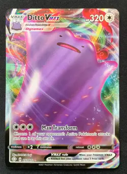 Ditto VMAX 051/072 Shining Fates Ultra Rare Holo Pokemon TCG Card NM - Image 1