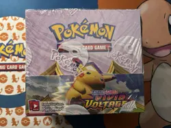 Pokemon TCG: Sword & Shield - Vivid Voltage Booster Box Factory Sealed 36 Packs 820650817496 - Image 1