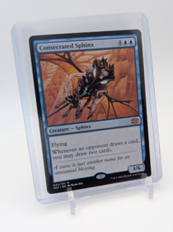 MTG - Consecrated Sphinx - Regular Mythic #43 - Double Masters 2022 NM - Image 1