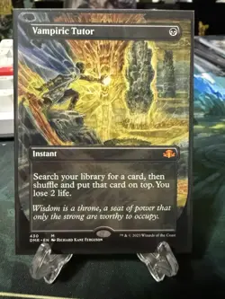 Vampiric Tutor (Borderless) Dominaria Remastered Regular - Image 1