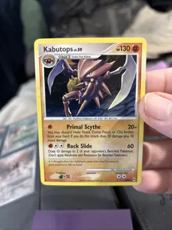 Pokemon TCG Kabutops Holo Rare Card Platinum Arceus 4/99 E249 - Image 2
