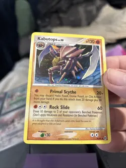 Pokemon TCG Kabutops Holo Rare Card Platinum Arceus 4/99 E249 - Image 3