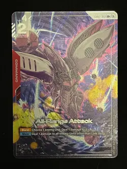 Gundam Card Game - GD02-107 R+ All-Range Attack - alt art - Image 1