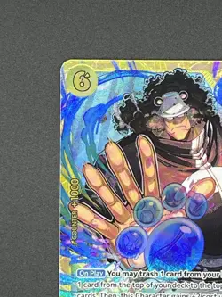Bartholomew Kuma SEC OP12-119 Legacy of the Master One Piece Card Game English - Image 2