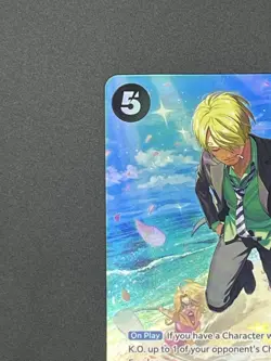 Sanji ST14-003 OP10 Royal Blood SP Full Art One Piece Card Game English - Image 3
