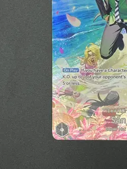 Sanji ST14-003 OP10 Royal Blood SP Full Art One Piece Card Game English - Image 4