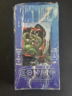 1995 Comic Images Conan All Chromium Sealed Trading Card Box - Image 1