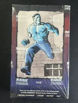 1993 Dark Dominion Zero Issue Trading Cards Factory Box Sealed - Image 2