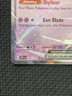 Pokemon TCG Latias EX Surging Sparks Scarlet & Violet Double Rare Card 76/191 - Image 3