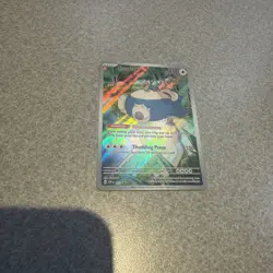 Snorlax 051 Promo Card NM Scarlet And Violet 151 Elite Trainer Box Promo - Image 1