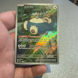 Snorlax 051 Promo Card NM Scarlet And Violet 151 Elite Trainer Box Promo - Image 4