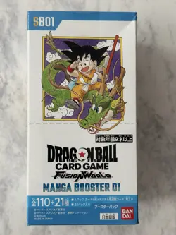 Dragon Ball Super Card Game Fusion World MANGA BOOSTER 01 Box Japanese US SELLER - Image 1