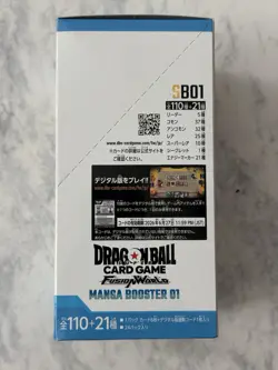 Dragon Ball Super Card Game Fusion World MANGA BOOSTER 01 Box Japanese US SELLER - Image 3