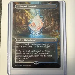 Hallowed Fountain (Borderless) Lorwyn Eclipsed Regular - Image 1