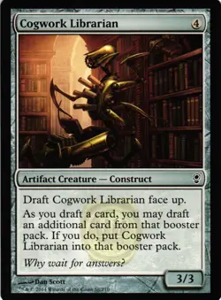 MTG TCG - Cogwork Librarian 58 Conspiracy - NM Free Shipping $5+ - Image 1
