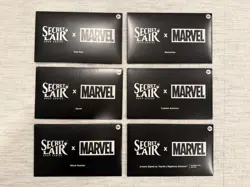 MTG Secret Lair x Marvel Non-Foil Edition - FULL SET of 6 | New Sealed - Image 1
