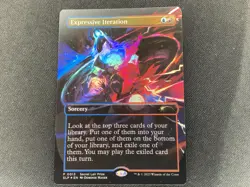 MTG Secret Lair Prize Promo EXPRESSIVE ITERATION Foil P0013 NM (9755) - Image 1
