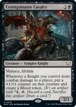 Exsanguinator Cavalry - Commander: March of the Machine (MOC) - Image 1