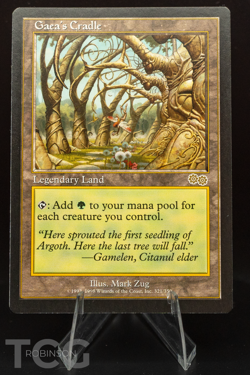 Gaea's Cradle - 1998 Magic the Gathering - Urza's Saga Regular - Image 1