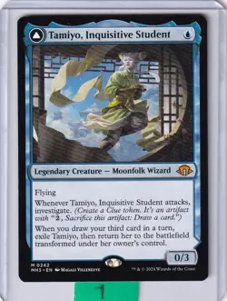 Tamiyo Inquisitive Student/Tamiyo Seasoned Scholar * Modern Horizons 3 MTG - Image 1
