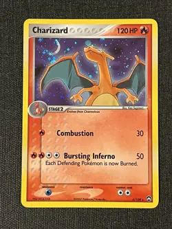 Pokemon TCG Charizard Power Keepers 2007 Holo 6/108 - Image 1