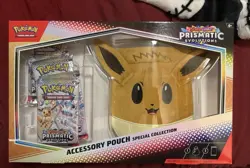 Pokemon TCG Prismatic Evolutions Accessory Pouch Special Collection - Sealed - Image 1
