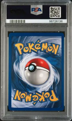 1999 POKEMON GAME #2 BLASTOISE-HOLO PSA 8 - Image 2