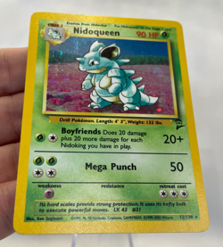 Pokemon Base Set 2 Nidoqueen #12 Holo Unlimited - Super Clean Holo! - Image 3