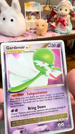Pokemon TCG Gardevoir LV. X 131/132 Secret Wonders Holo Ultra Rare 2007: MP/HP. - Image 2
